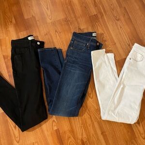 Madewell jeans bundle (size 24)